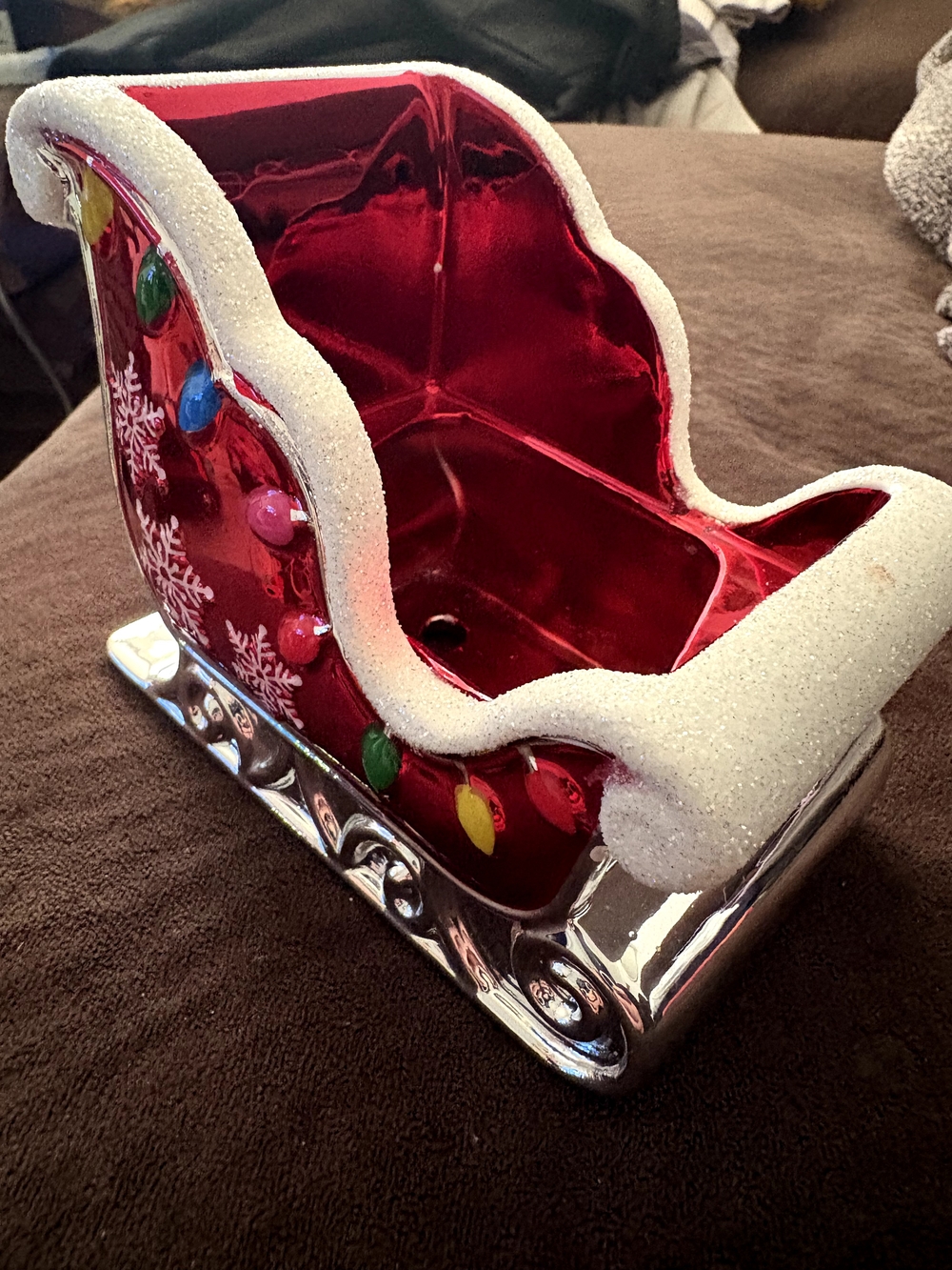 Bath & Body Works Christmas Themed Soap Holder. Rare Find